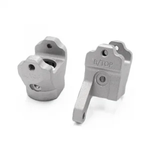 Hobbytech CRX Optional Front Steering C Hub in aluminium - Mat