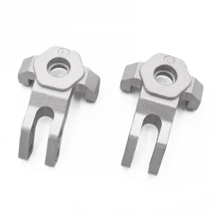Hobbytech CRX L&R Front Steering Knuckle in aluminium - Mat