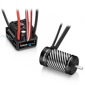 Hobbywing MAX10 G2S 140A ESC Combo With 3665Sd 2400Kv Black G3 Motor