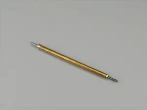 Prop Shaft 5in M4/4mm Stainless Shaft - 8mm dia Brass Tube
