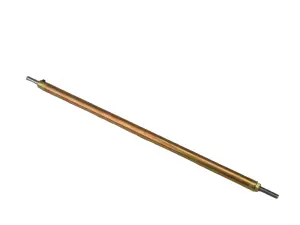 Prop Shaft 8in M4/4mm Stainless Shaft - 8mm dia Brass Tube