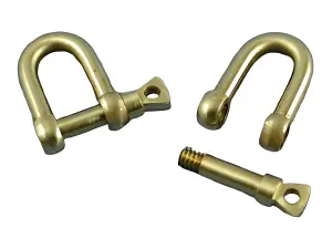 Shackle 7.6x12.2 - M2 Threaded Pin (2)