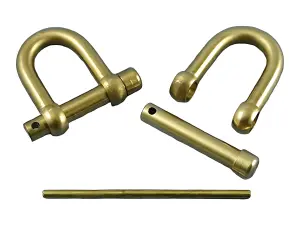 Shackle 11x15 - 2.5mm Split Pin (2)