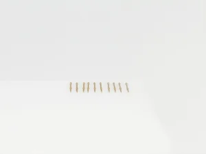 1 Hole Stanchion - Brass 6mm (10)