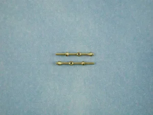 0 Hole Capping Stanchion - Brass 10mm (10)