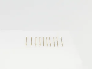 1 Hole Stanchion - Brass 15mm (10)