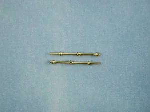 1 Hole Capping Stanchion - Brass 15mm (10)