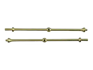 1 Hole Capping Stanchion - Brass 40mm (10)