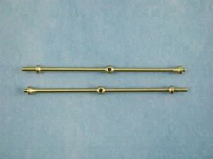 1 Hole Capping Stanchion - Brass 40mm (10)
