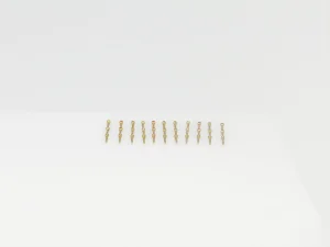 2 Hole Stanchion - Brass 10mm (10)