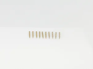3 Hole Stanchion - Brass 10mm (10)