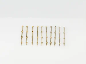3 Hole Stanchion - Brass 20mm (10)