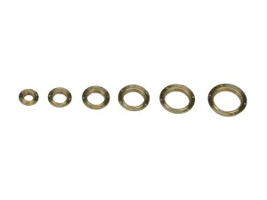 Porthole - 12mm - With 6 Hole Flange - Glazed - 10pk