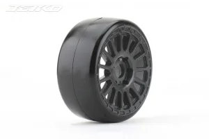 Jetko Buster Soft 1:8 GT Pre-glued Black Claw Rims (2)