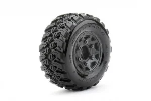 Jetko Extreme King Cobra SC Tyres On 2.2 SC 12mm Hex Black Wheels (2)