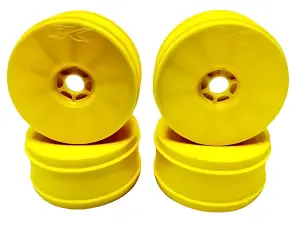 Jetko 1:8 Buggy Wheels - Yellow (4)