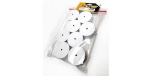 Jetko 1:10 Buggy Wheels - White - 4WD Front (8)