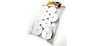 Jetko 1:10 Buggy Wheels - White - 4WD Front (8)