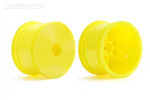 Jetko 1:10 Buggy Wheels - Yellow - Rear (2)