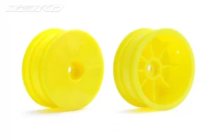 Jetko 1:10 Buggy Wheels - Yellow - 2WD Front (2)
