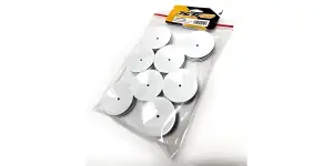 Jetko 1:10 Buggy Wheels - White - 2WD Slim Front (8)