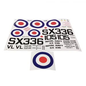 E-Scale Seafire Decal Set