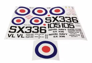 E-Scale Seafire Decal Set