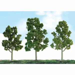 JTT 92102 Scenic Sycamore, 5 to 5.5, HO-Scale, (3 per pack)
