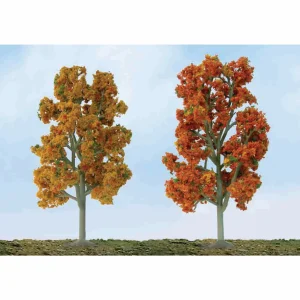 JTT 92104 Scenic Fall Sycamore, 2.5-3.5, N-Scale, (8 per pack)