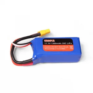 Joysway 11.1V 1300Mah 35C Lipo Pack With XT60 Plug