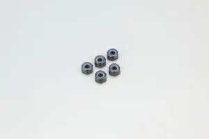 Kyosho Nylon Lock Nuts M3 X3.3 (5)