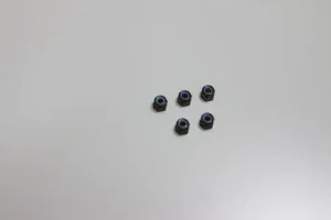 Kyosho Nylon Lock Nuts M3 X4.3 (5)