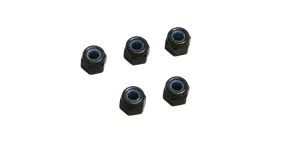 Kyosho Nylon Lock Nuts M3 X4.3 (5)
