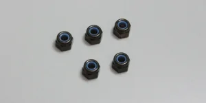 Kyosho Nylon Lock Nuts M3 X4.3 (5)
