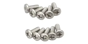 Kyosho Bind Head 3X8mm Titanium Screws (F/Metal) (10)