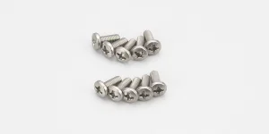 Kyosho Bind Head 3X8mm Titanium Screws (F/Metal) (10)