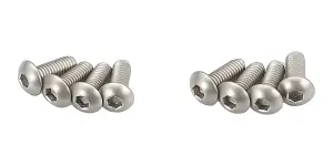 Kyosho Hex Titan Button Screws 3X8mm (8)