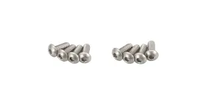 Kyosho Hex Titan Button Screws 3X8mm (8)