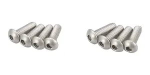 Kyosho Hex Titan Button Screws 3X10mm (8)