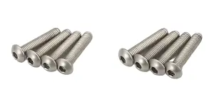 Kyosho Hex Titan Button Screws 3X15mm (8)