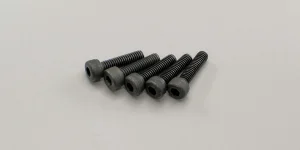 Kyosho Metallic Cap Screws 2.6X12mm (5)