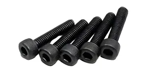 Kyosho Metallic Cap Screws 2.6X12mm (5)