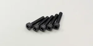 Kyosho Metallic Cap Screws 2.6X12mm (5)