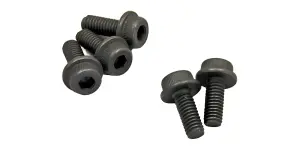 Kyosho Metallic Flanged Cap Screw 4X10mm (5)