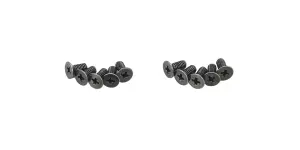 Kyosho Flat Head 2.6X8mm Metallic Screws (10)