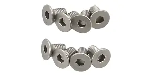 Kyosho Titan Hex Flat Head Screws 3X6mm (8)