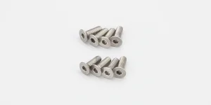 Kyosho Titan Hex Flat Head Screws 3X10mm (8)