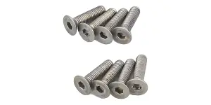 Kyosho Titan Hex Flat Head Screws 3X12mm (8)