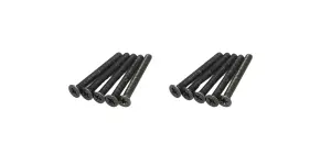 Kyosho Flat Head 3X30mm Metallic Screws (10)