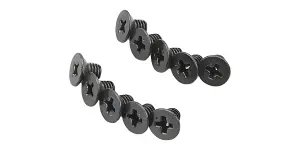 Kyosho Flat Head 4X6mm Metallic Screws (10)